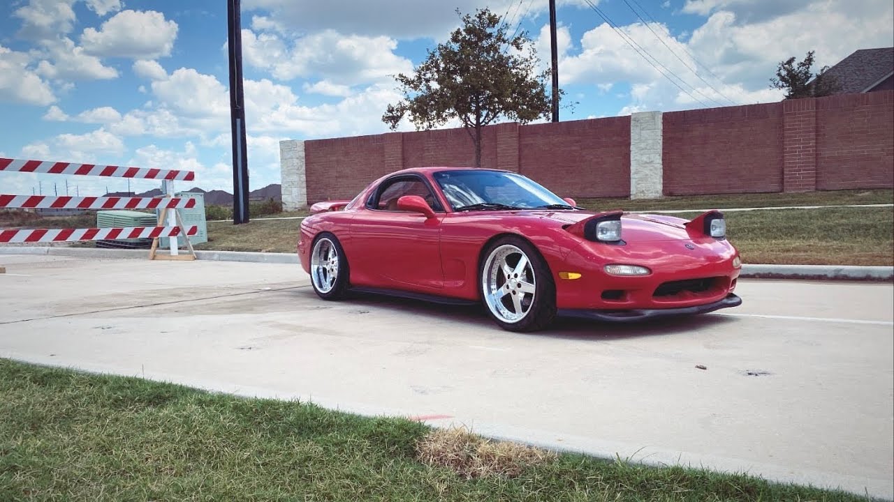 Rolling Fenders on FD RX-7 and Mounting Work Equip 05s