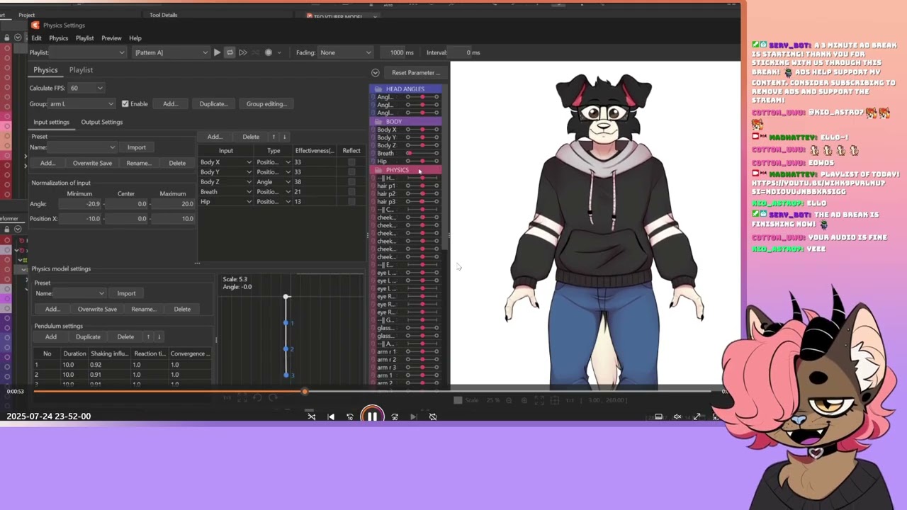 Making a Live2D Model Part 1 || Model Drafting and Layer Separation