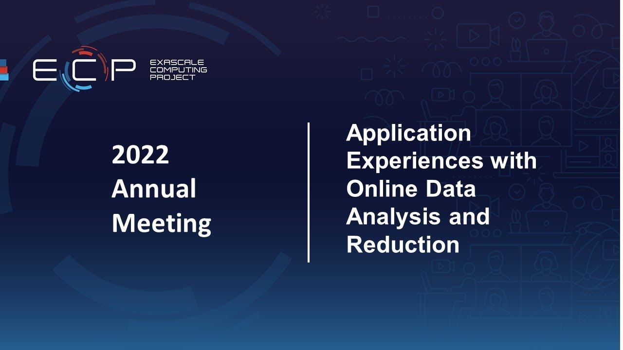 Application Experiences with Online Data Analysis and Reduction
