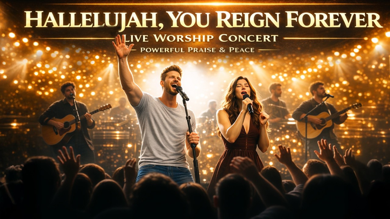 HALLELUJAH, YOU REIGN FOREVER | LIVE WORSHIP CONCERT | Powerful Praise & Peace