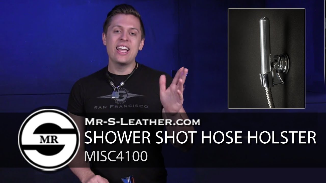 Mr S Leather Shower Shot Hose Holster