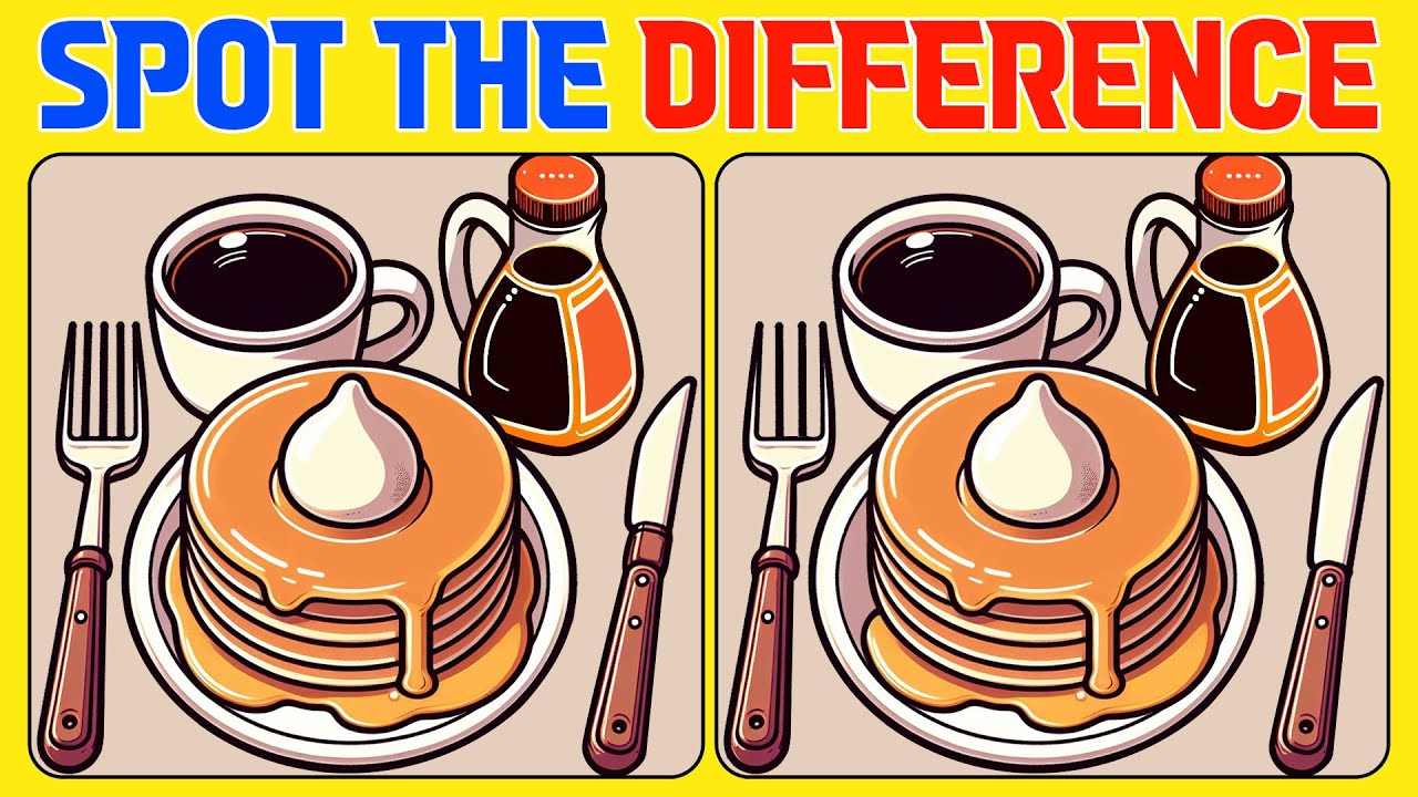 🧠🧩Spot the Difference | Brain Workout 《A Little Difficult》