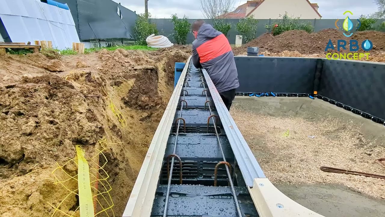 Nos réalisations | Montage de kit Piscines Magiline par Arbo Concept