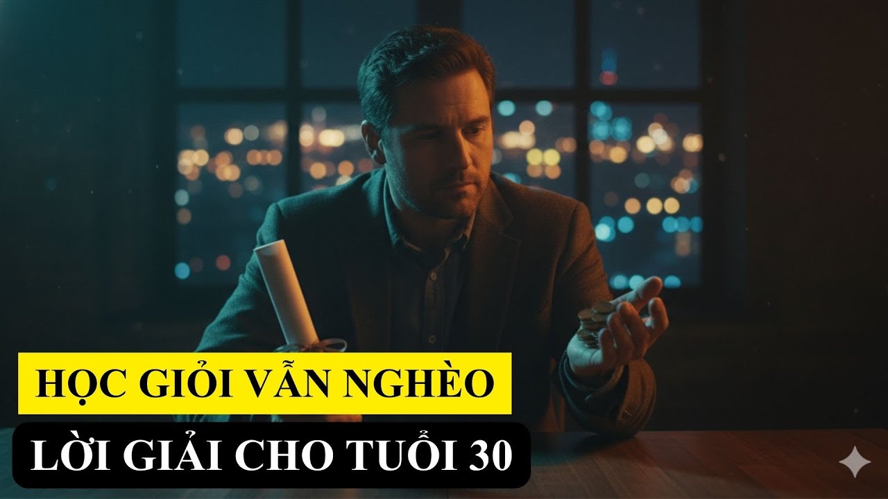 Tại Sao Học Giỏi Vẫn Nghèo? Lời Giải Cho Những Ai Muốn Làm Lại Sự Nghiệp Tuổi 30