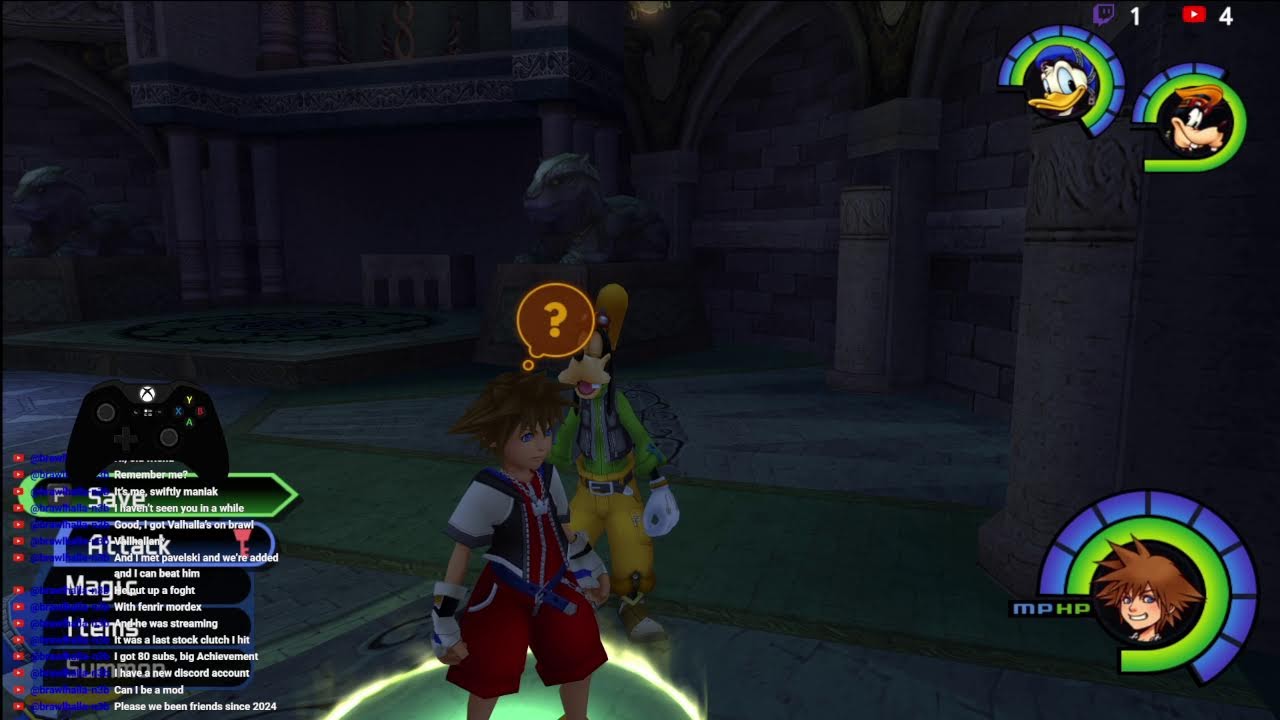 Kingdom hearts 1 part 8