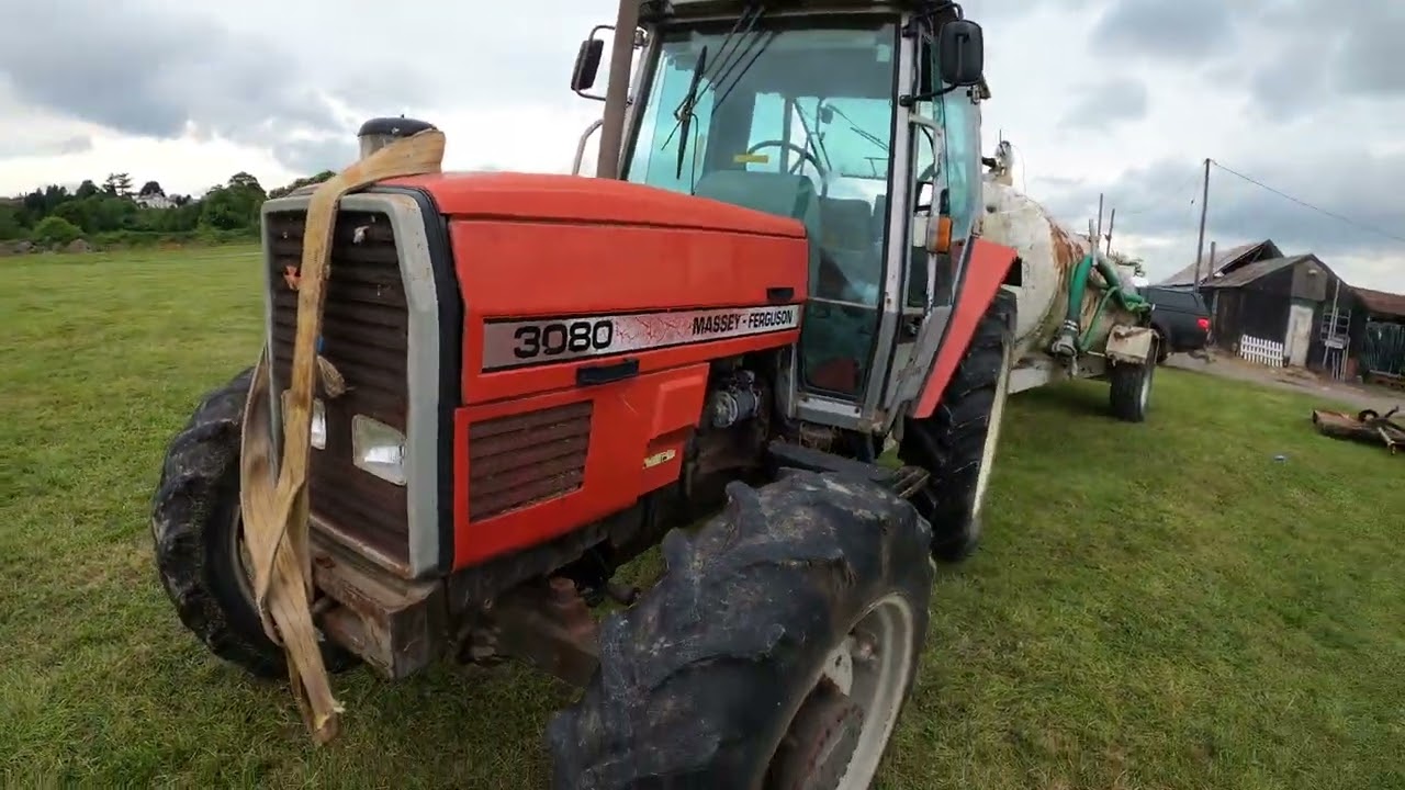 1992 Massey Ferguson 3080 Autotronic 4WD 5.8 Litre 6-Cyl Diesel Tractor 95 HP Shropshire County Show