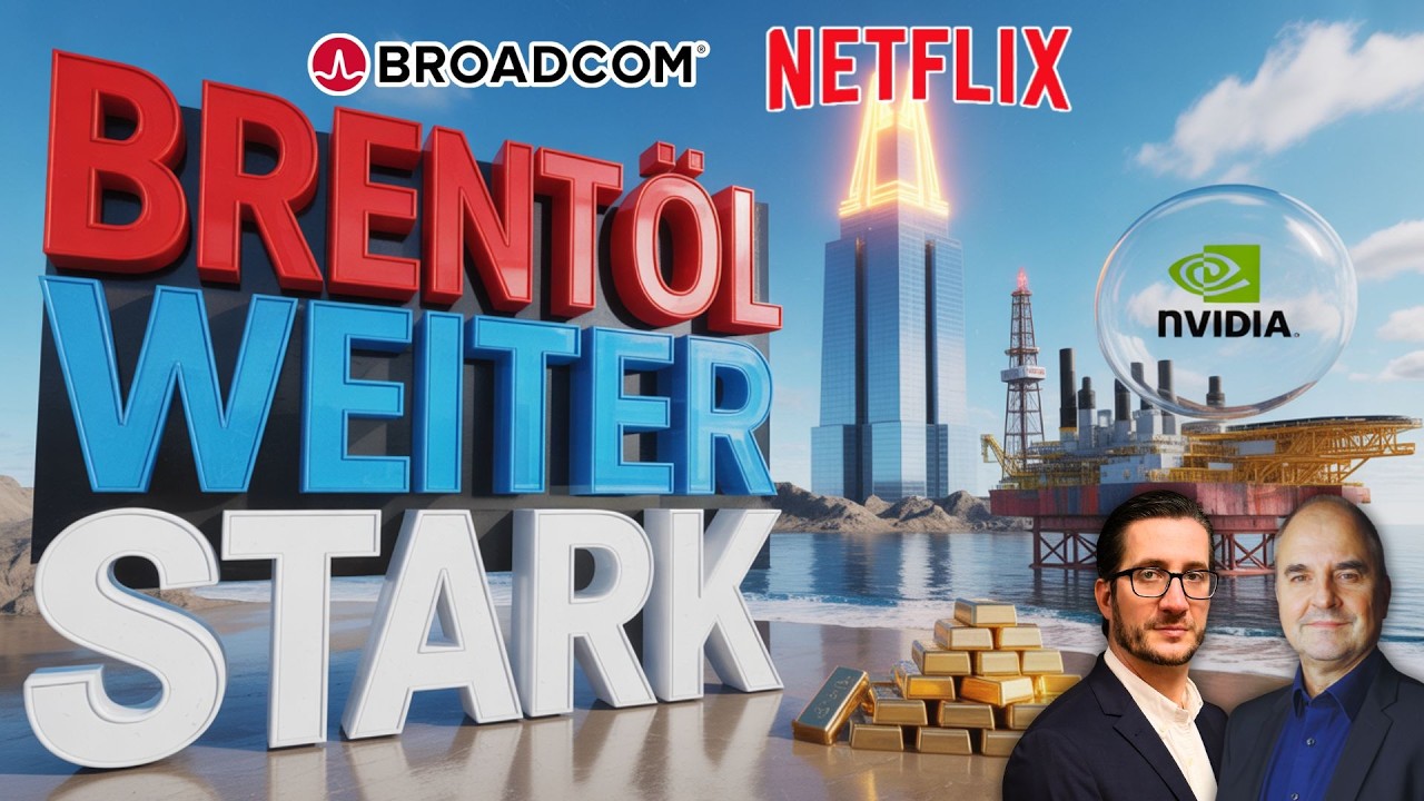 Nvidia & Netflix - was nun? Brent ÖL & Gold Update - Ausblick auf nächste Woche, Broadcom & NFP