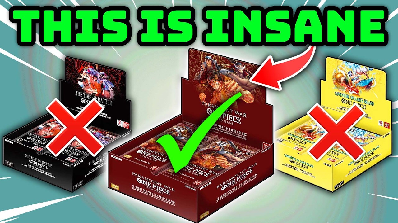 Прекратите ждать&hellip; Бустеры One Piece TCG почти распроданы.