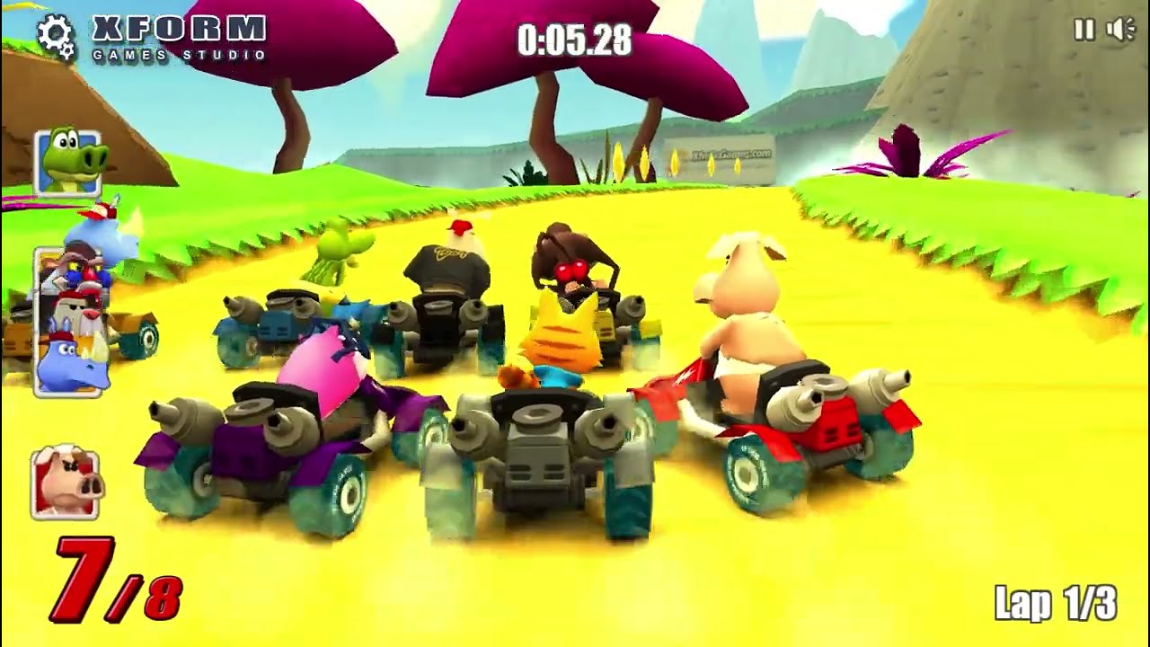 Juego, Como, gamer, Go Kart Go! Ultra! || Jimmy Cats 52