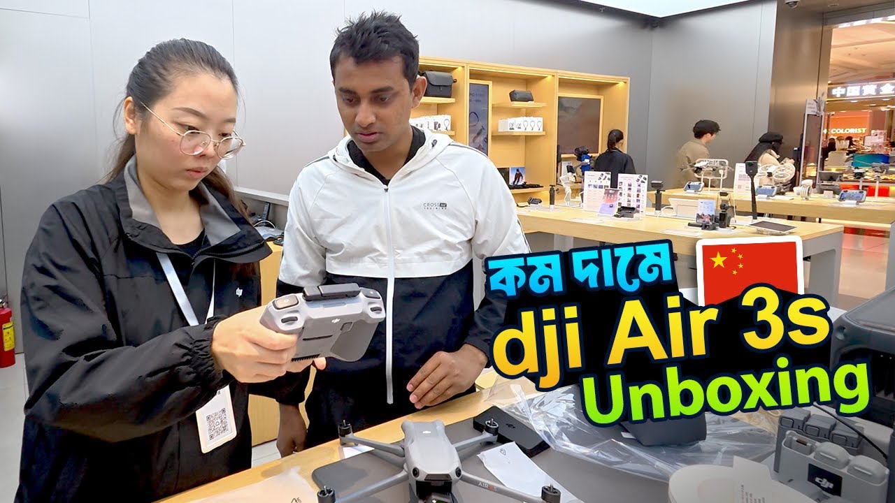 DJI Air 3S Unboxing in China! 🇨🇳