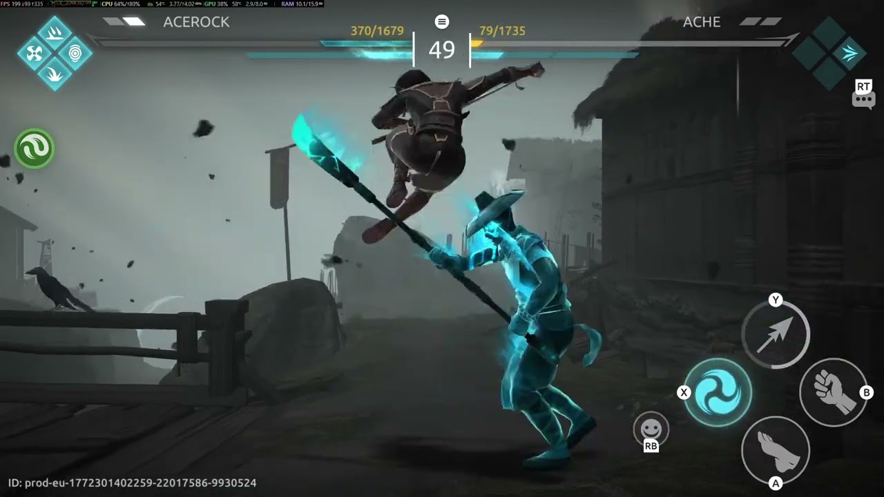 SHADOW FIGHT ARENA GAMEPLAY