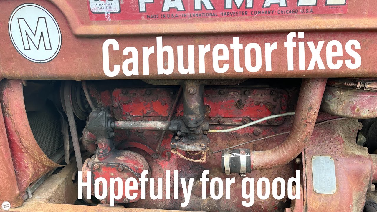 Farmall carburetor tuning and timing adjustment