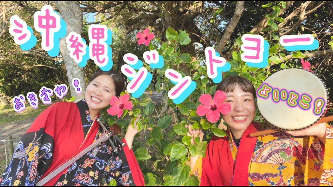【三線】みんなで一緒に歌おう♪おきなわ！よいとこ！沖縄三線「沖縄ジントヨー」