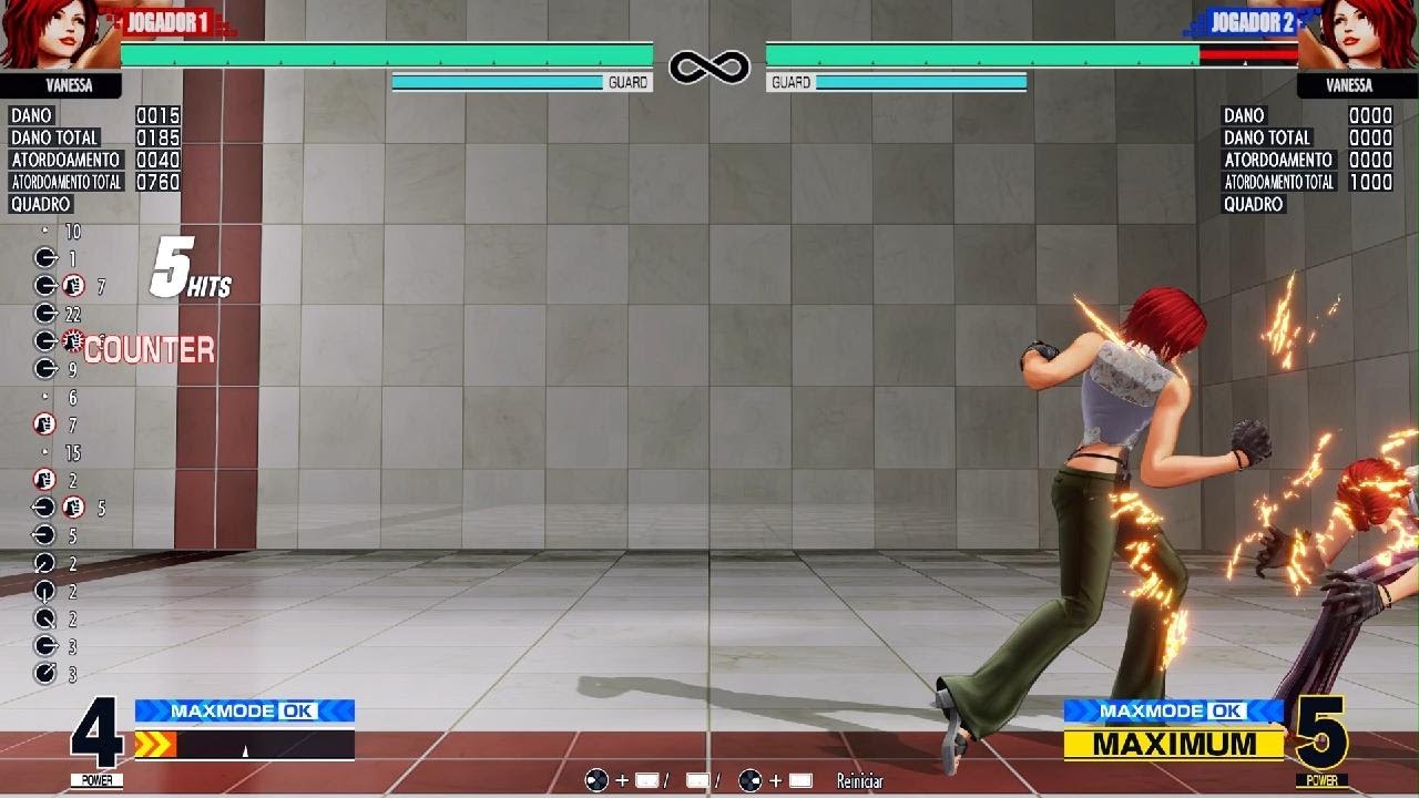 THE KING OF FIGHTERS XV - Vanessa Combo/Stun #Shorts
