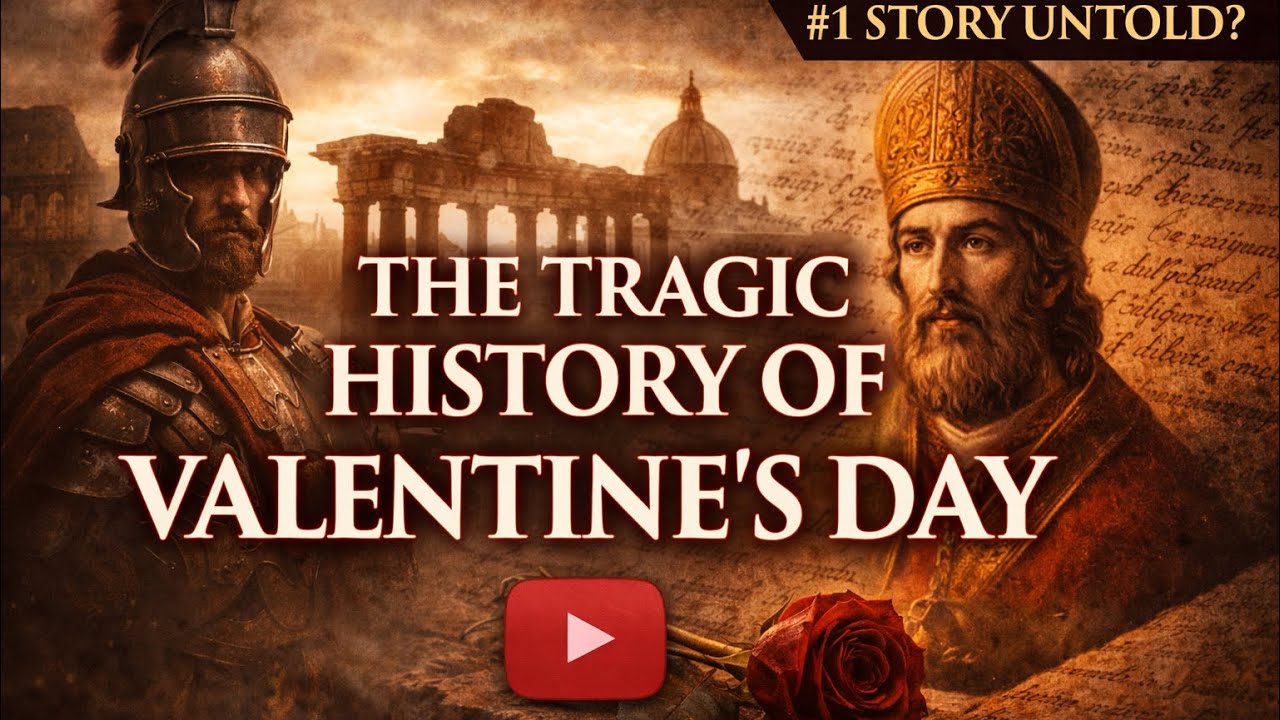  “Valentine’s Day Wasn’t About Love… Here’s the Real Story”.#ValentinesDay #History #SaintValentine