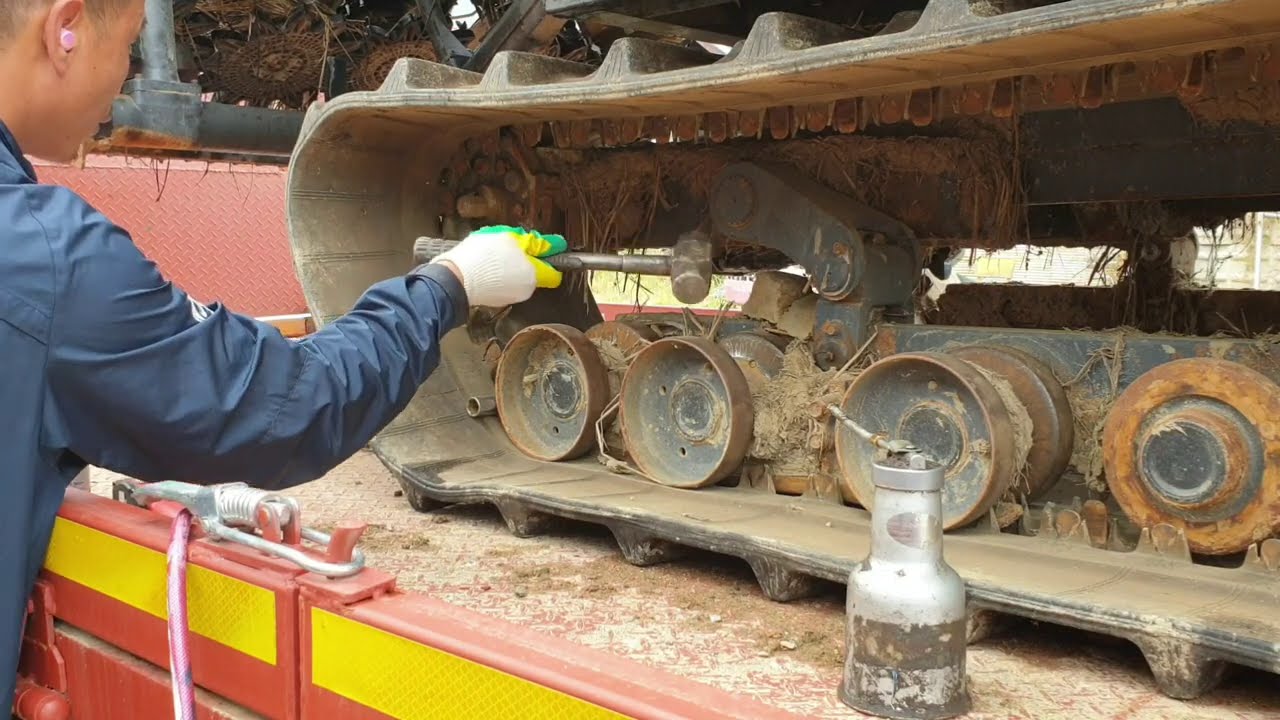 WR90 스프로킷교환 Kubota combine WR90 to repair 구보다 콤바인
