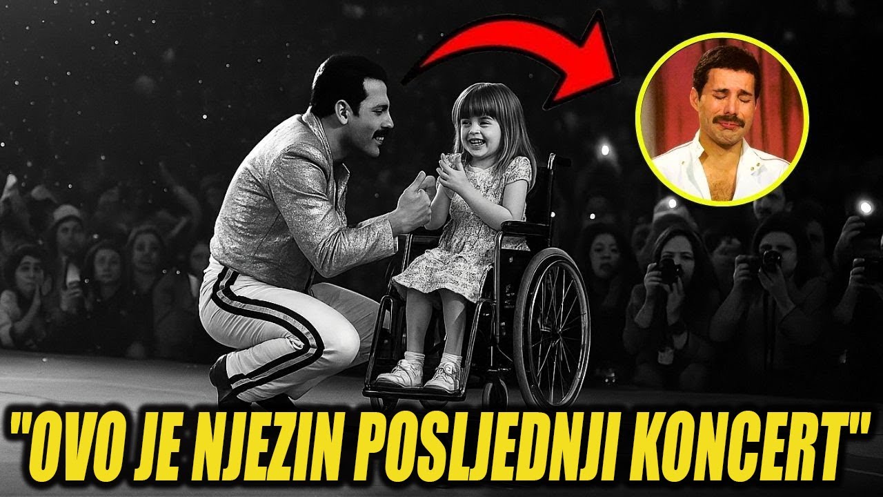 Freddie Mercury PREKINUO KONCERT da zapjeva s HRABROM djevojčicom i rasplakao tisuće ljudi!