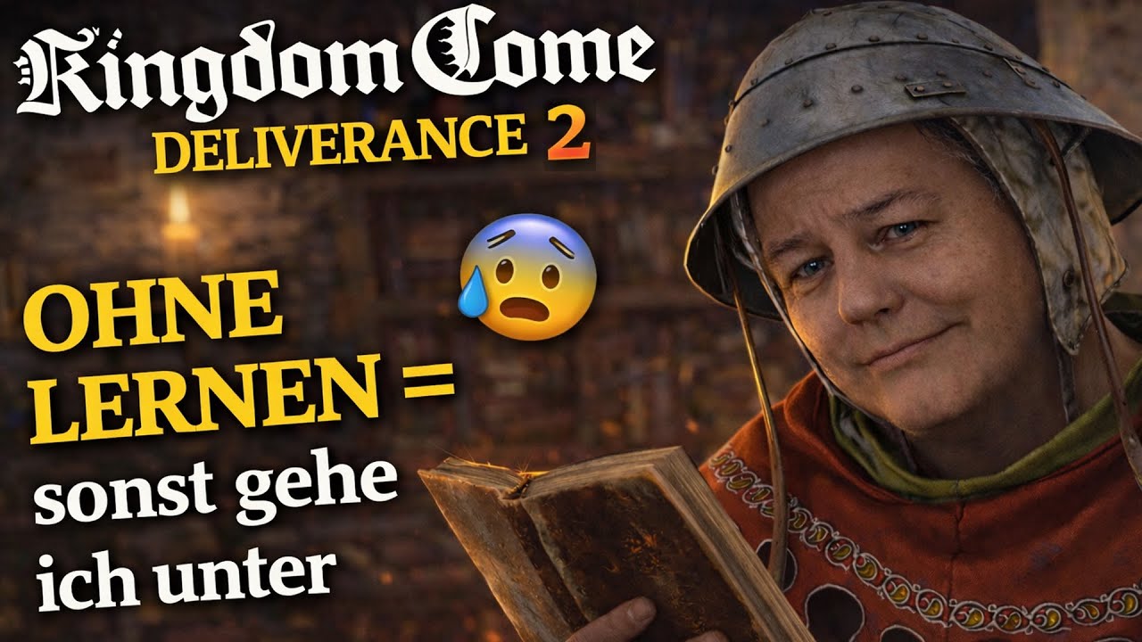 „Ich MUSS lernen – sonst gehe ich unter 😰 | Kingdom Come Deliverance 2“ Justzwenigaming