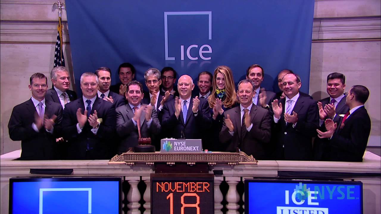 IntercontinentalExchange Group Rings the NYSE Opening Bell