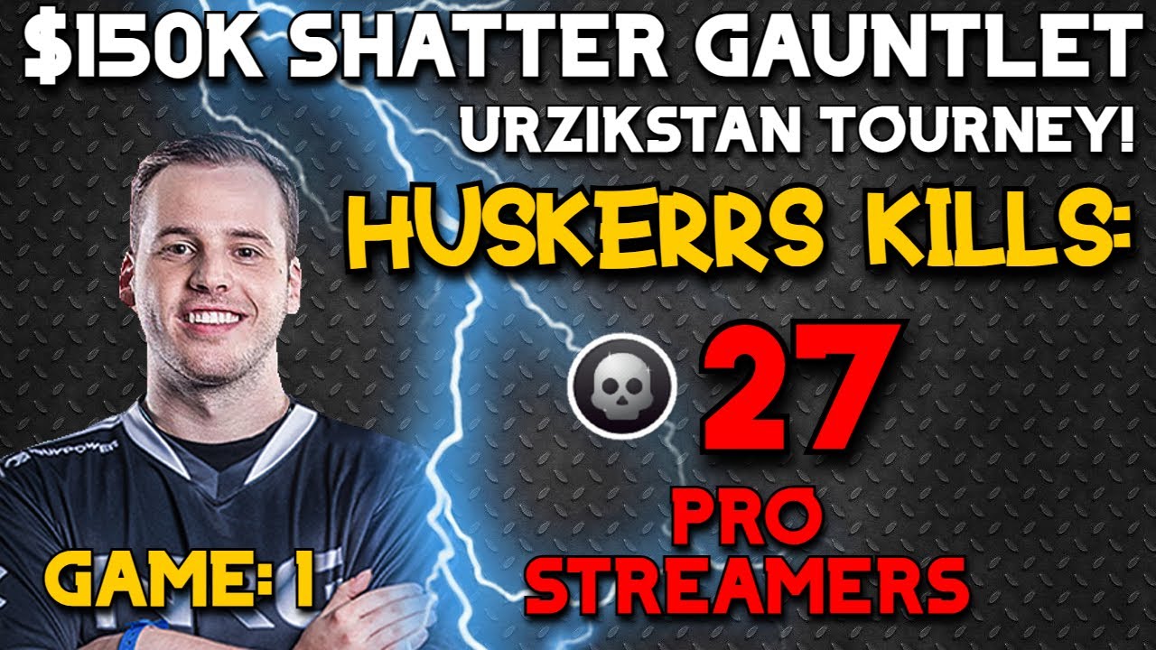 *NEW* WARZONE Team HusKerrs Kills 27 Pro Streamers! / $150K Warzone Shatter Gauntlet Tournament!
