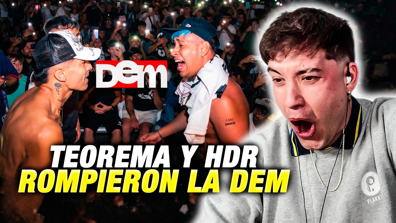 TEOREMA Y HDR REVIVEN LA DEM CHILE CON UNA FINAL ÉPICA 🇨🇱🔥 DEM 2X1 FT CUNA DE ORO REACCIÓN KAPO 013