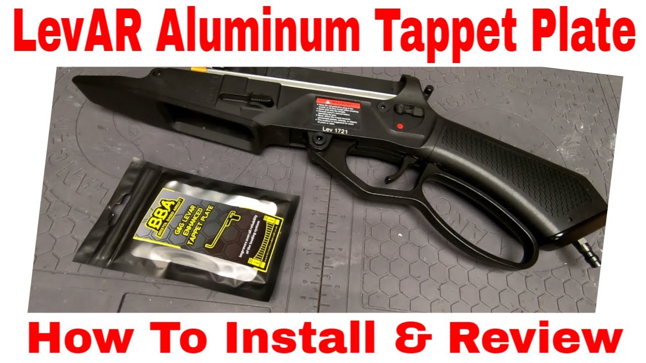 Review & How to install BBA LevAR Aluminium Tappet Plate