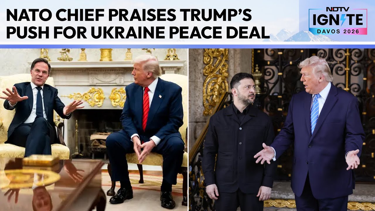 Ukraine Peace Deal | Mark Rutte Praises Donald Trump’s Push For Ukraine Peace Deal