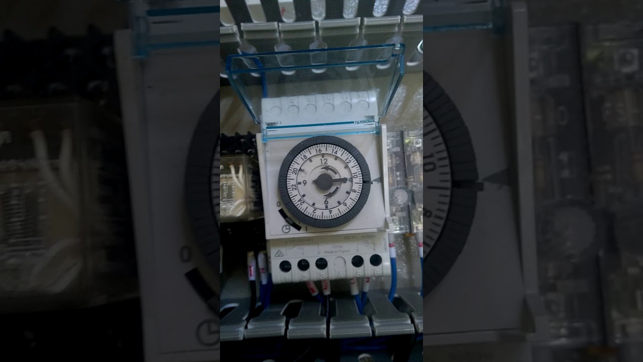 Hager EH111 timer relay (timer PJU),  Hager, EH, EH111, timer relay, automation, electrical
