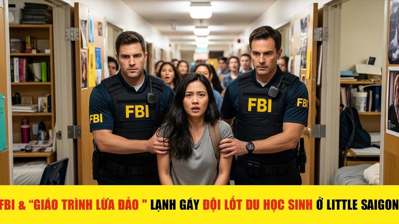 FBI Đột Kích Bắt Giữ Nữ Du Học Sinh Việt Ở Little Saigon - Vạch Mặt “Giáo Trình Lừa Đảo Lạnh Gáy