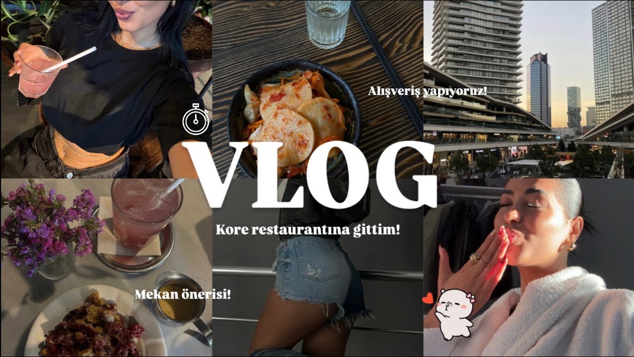 VLOG💌 / sizleri çok güzel bir mekana kaçırıyorum / En iyi noodle’ı yiyoruz 🍜 / Mini Alışveriş yaptık