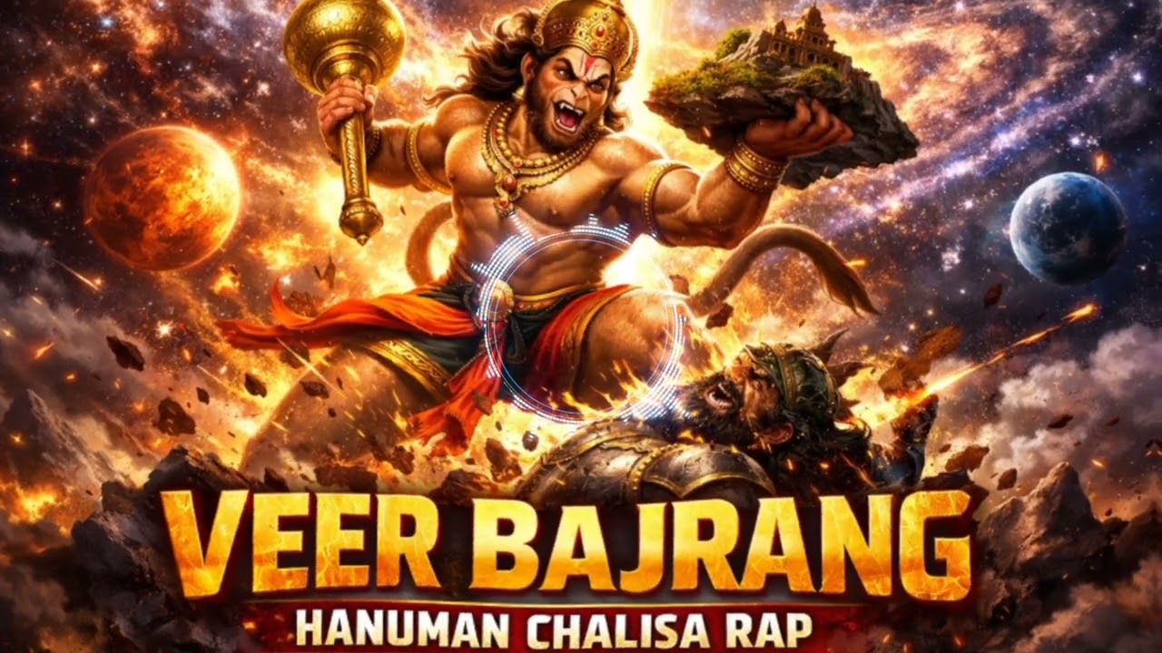 🚩 शुभ शनिवार हनुमान मंदिर | Hanuman Chalisa Inspired Rap 2026 | Bajrang Bali Rap 🔥 | Hanuman Chalisa