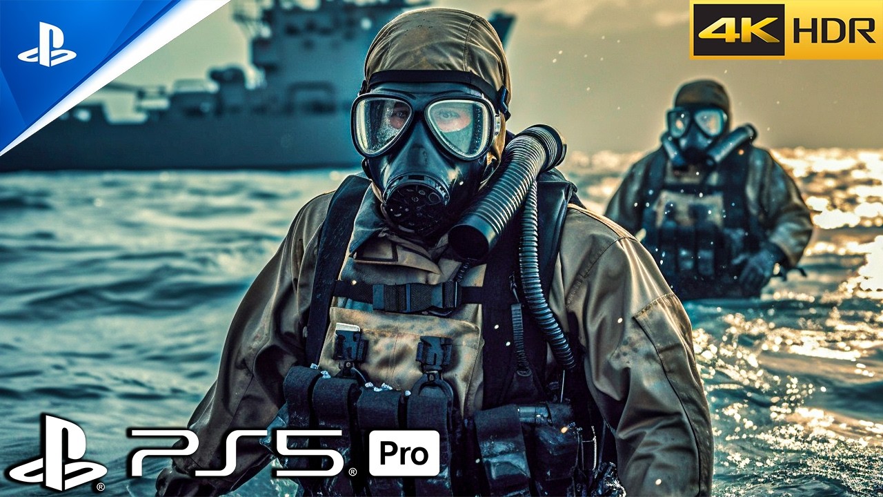 (PS5 PRO) ATLAS FALLS | Realistic Immersive Ultra High Graphics Gameplay [4K60FPS HDR] Call of Duty