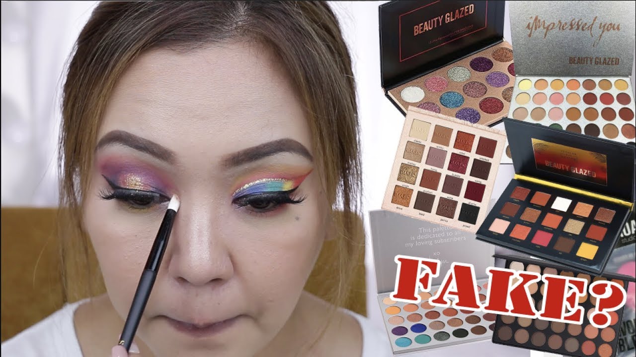 MGA MURANG EYESHADOW PALETTE SA SHOPEE?! | SUBUKANNE