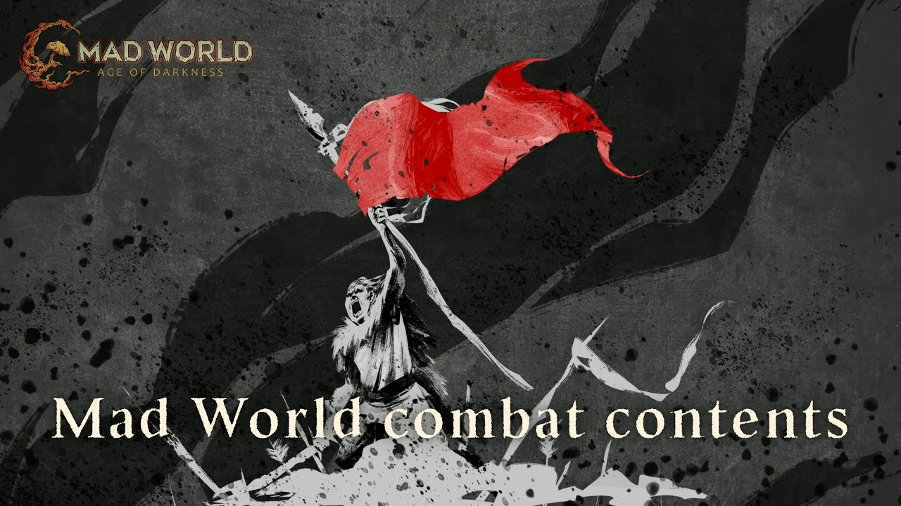 Enjoy the thrilling battle against demons!｜Mad World - Age of Darkness - MMORPG
