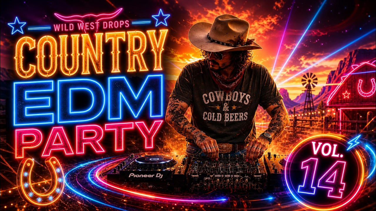🤠⚡ Country EDM Party Mix You&rsquo;ll Replay All Summer | Wild West Drops VOL. 14