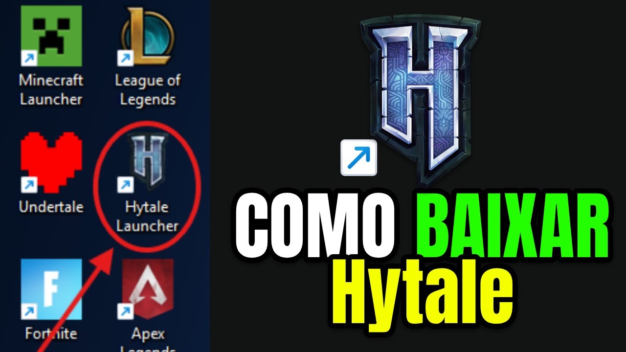 Como Baixar e Instalar HYTALE no PC (PASSO A PASSO COMPLETO)