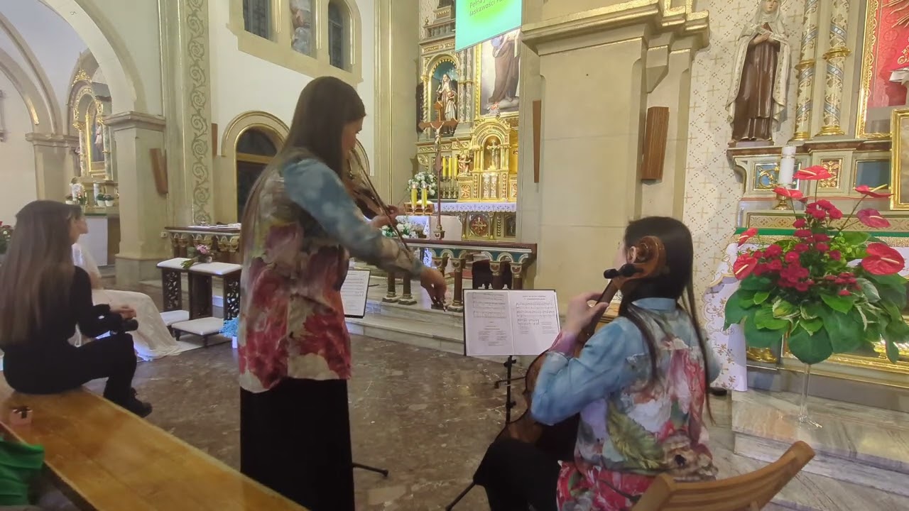 Pełna jest ziemia łaskawości Pana - Psalm ślubny / wykonanie na żywo