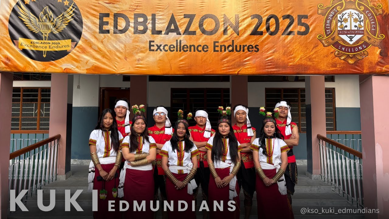 Edblazon 2025 | Kuki Edmundians Cultural dance | Kuki