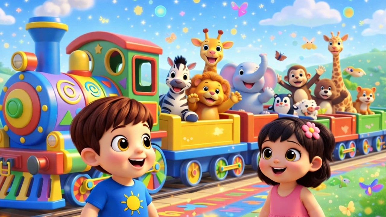 ABC Animal Train Adventure | Learn Animals A to Z for Kids | Preschool Learning Video
