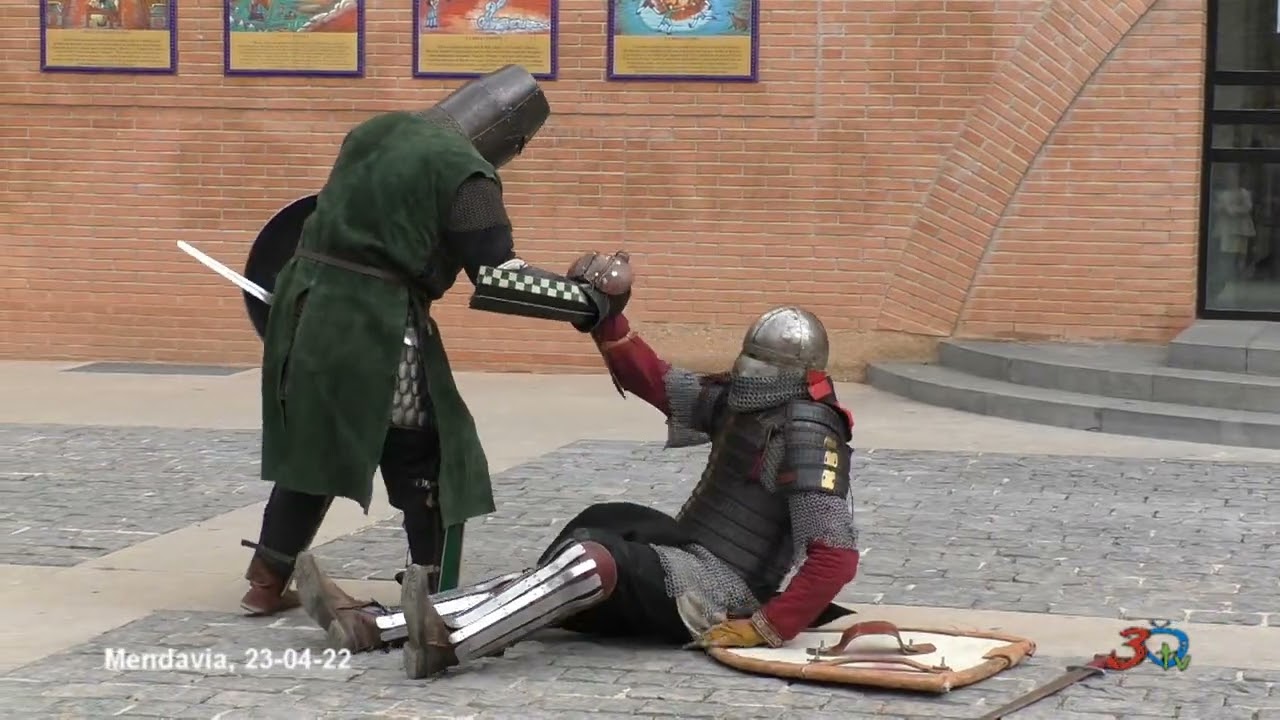 Mendavia, preg&oacute;n del Rey de la Faba 23-04-2022