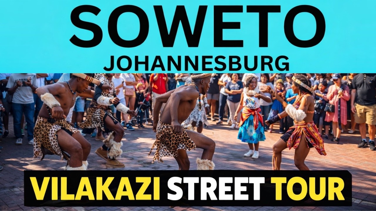 Walking Tour Vilakazi Street, Soweto | Music, Dance & Street Life Johannesburg 