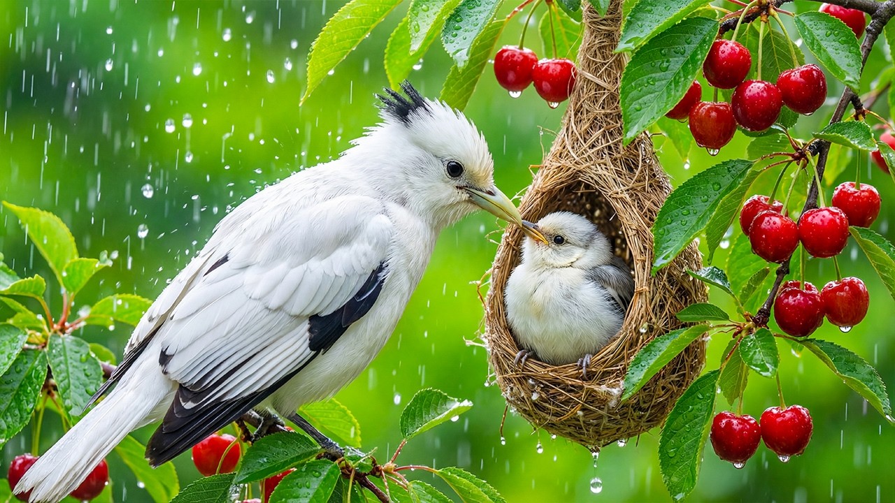 Unlock Inner Peace Now 🌿🐦 Gentle Spring And Birdsong Heal The Mind 🌧️ Ease Stress, Anxiety, Low Mood
