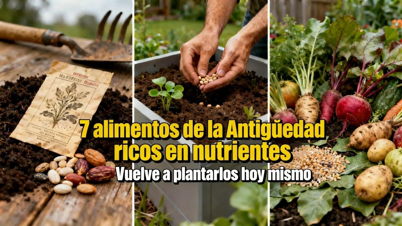 7 cultivos antiguos que se nos ha olvidado cultivar|Redescubriendo el patrimonio alimentario perdido