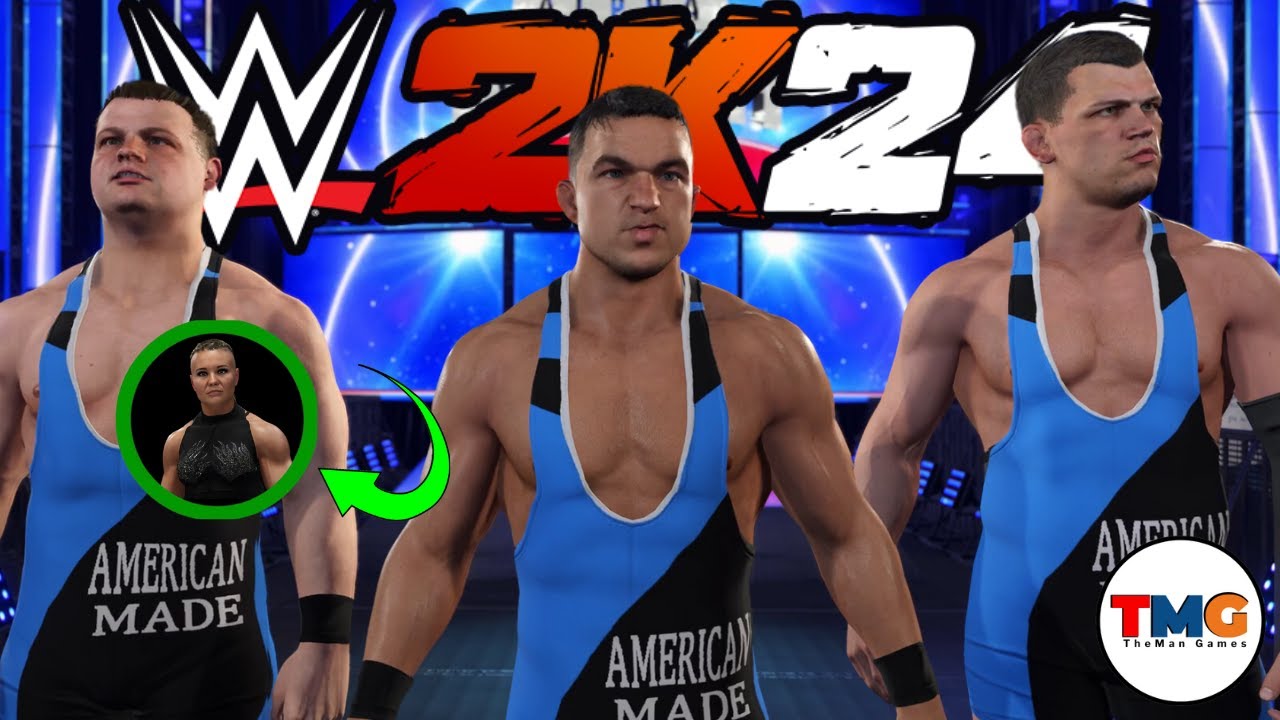WWE 2K24 : American Made Tutorial Featuring Ivy Nile