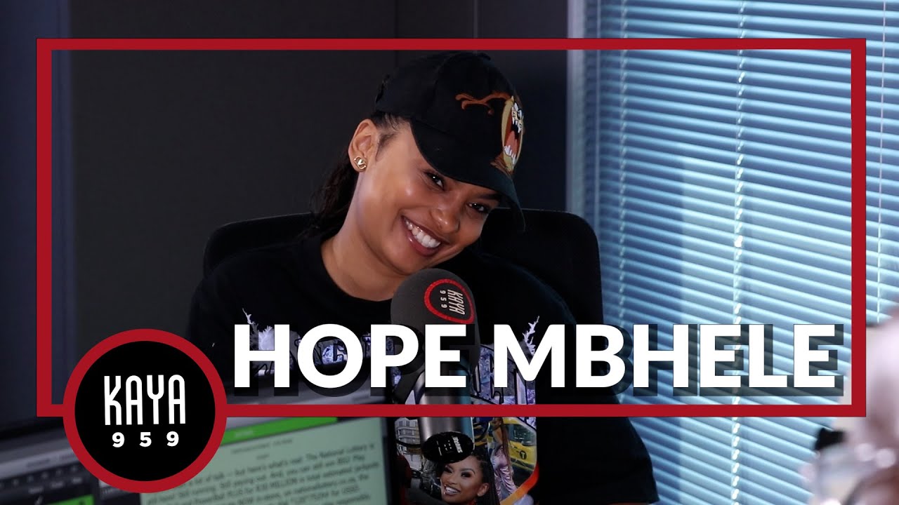 Actress, Hope Mbhele on leading with change and being 'stingy' with your money