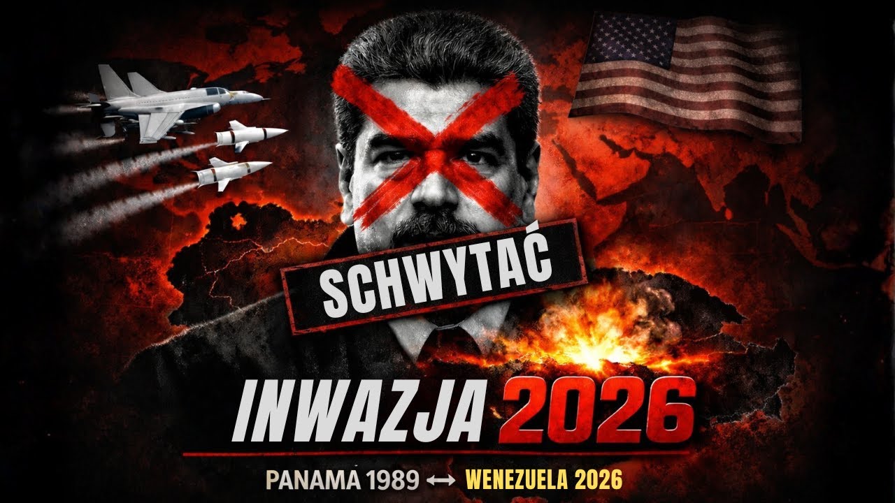 INWAZJA NA WENEZUELĘ: USA POJMUJĄ MADURO JAK W PANAMIE W 1989 ROKU