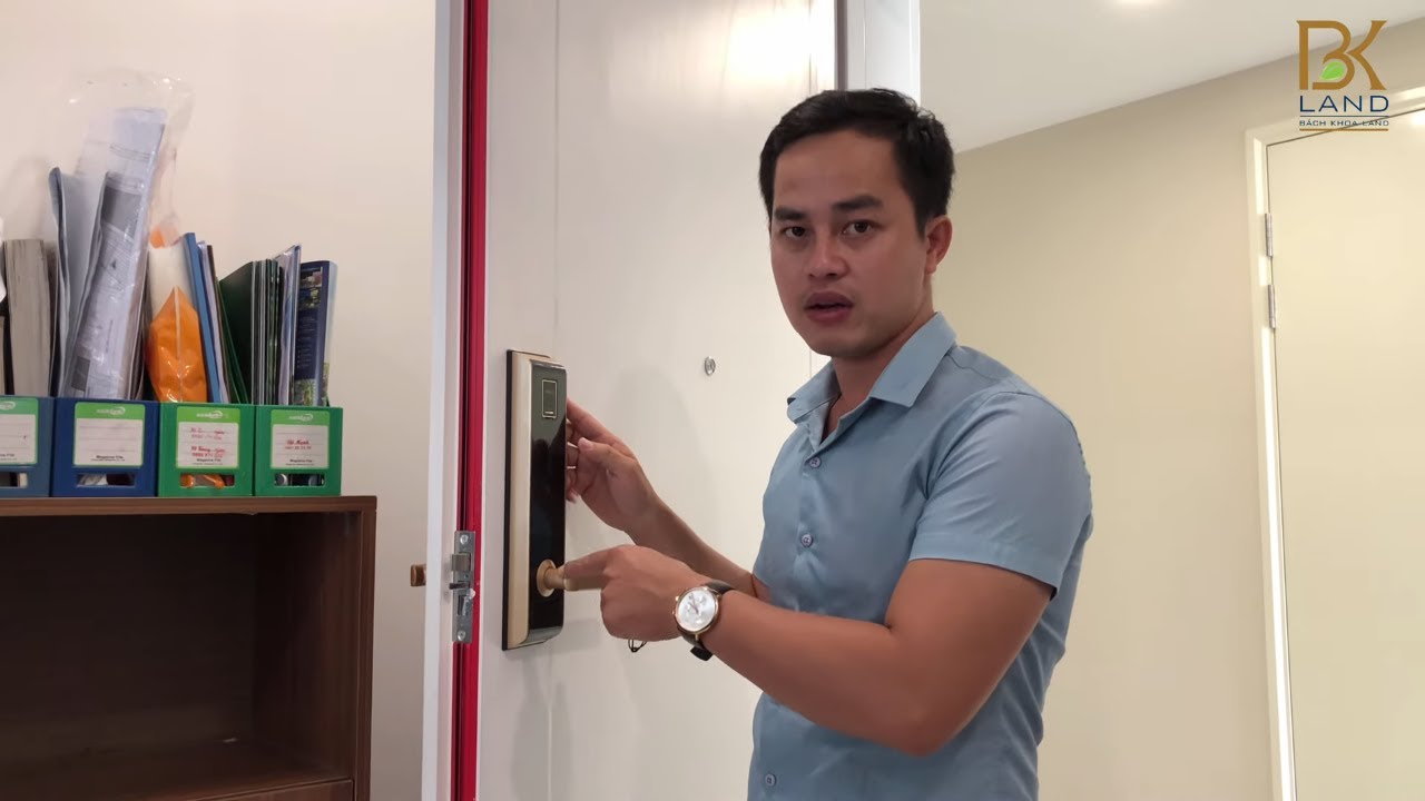 HƯỚNG DẪN CÁCH CÀI MẬT KHẨU VÂN TAY THẺ TỪ Ổ KHÓA HAFELE CĂN HỘ SUNSHINE CITY SÀI GÒN