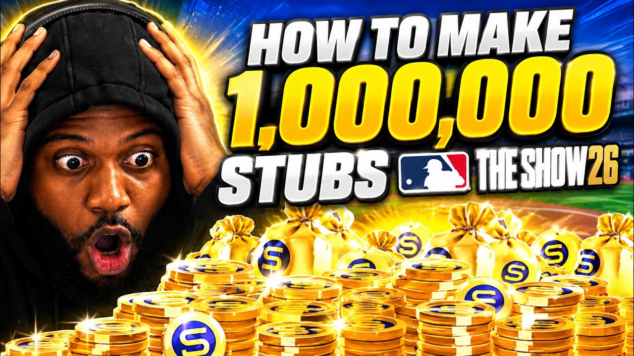 САМЫЙ БЫСТРЫЙ СПОСОБ ЗАРАБОТАТЬ 1 000 000 СТАБОВ БЕЗ ВЛОЖЕНИЙ ДЕНЕГ MLB THE SHOW 26 DIAMOND DYNASTY