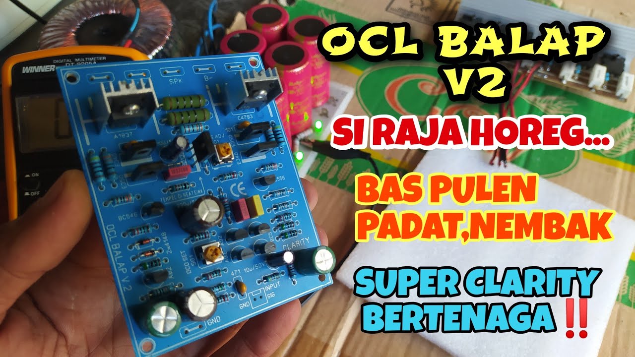 REVIEW & TES‼️DRIVER OCL BALAP V2 RAJA HOREG BAS PADAT NEMBAK SUPER CLARITY #driver #amplifier
