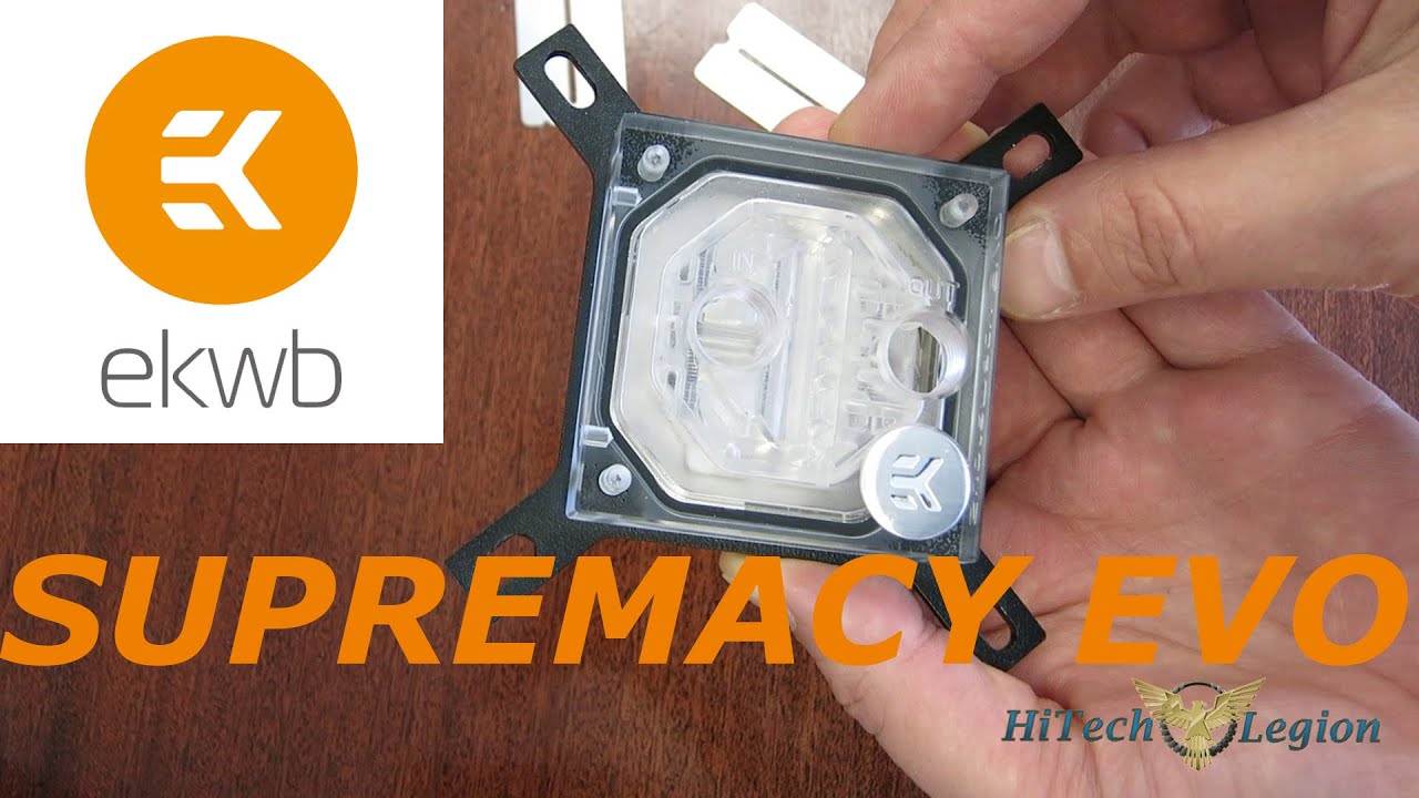 EK Waterblocks Supremacy EVO Overview, Installation and Benchmarks